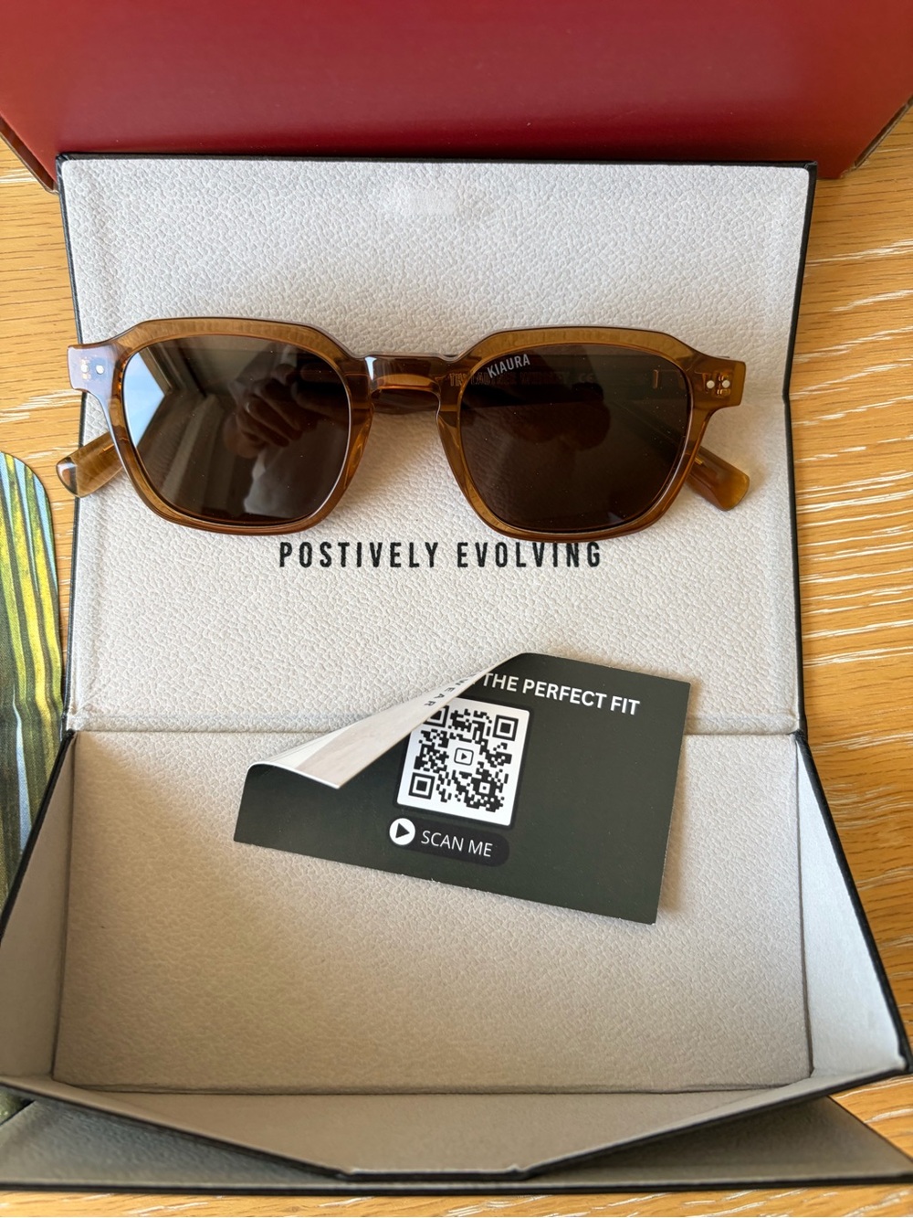 Men's Brown Polarized Sunglasses